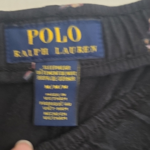 Polo Ralph Lauren Black Patterned Joggers - Picture 5 of 11